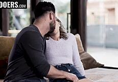 Stepdaughter Begs for Stepdaddy's Cum Flooding Her Mouth