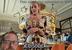 linda leclair takes hardcore anal pounding deepthroat orgasms swallow cum