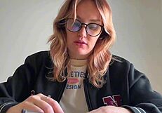 Pretty college brunette in stockings tied tight moans from outdoor rope tickle torment