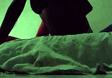 Hidden Cam Catches Muscular African Bodybuilder Dominating Skinny Legs Full Sex