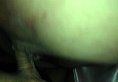 amateur teen bends over for creampie doggystyle in tight wet pussy