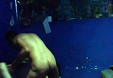 after the party i sneaked out to fuck the sexy mexican neighbor with dirty talk kisses