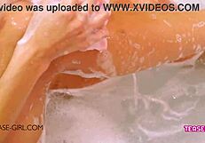 Sext College Student Bathes for Daddy Interview