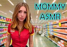 ASMR roleplay cashier flirts and teases with naughty whispers!!