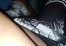 asian pinoy jerks hard cock to creampie finish