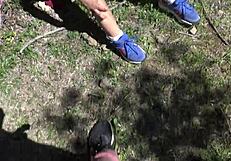 Real Voyeur Catches Me Pissing from Hairy Pussy on Beach - Got Scared?