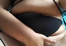 chubby hairy slut begs for brutal anal pounding on her fat ass