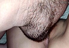 WOW, CUCKOLD HUSBAND BRINGS FRIEND TO LICK MY SHAVED PUSSY CLEAN BEFORE BED!