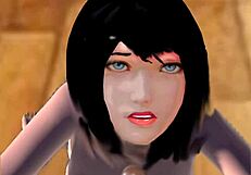 Huge cock blowjob unloads massive cumshot