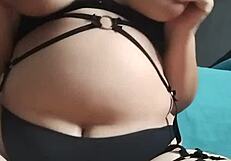 chubby hairy slut begs for brutal anal pounding on her fat ass