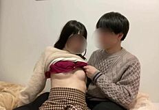 Sweet deep kisses lead to cozy bed hentai play on period day