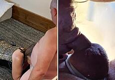 open wide granny carmen for my deepthroat face fuck