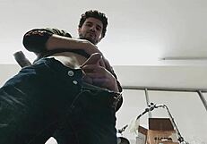 Watch me jerk monster cock in shop for gigantic cumshot?