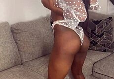i love dressing as ebony divine with my fat fake tits out