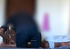 Massage Mishap Sparks Intense Handjob Part 2