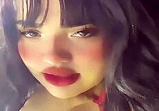 playful cute latina teases with her beautiful curves enticingly