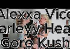 Two Curvy Milf Sluts Deepthroat Big Black Cocks ATM Anal Creampie Threesome Double BJ