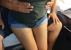 homemade cuckold with sexy latina wife big ass tits monster cock