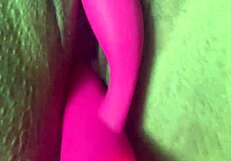 Curvy Young Latina Cums Multiple Times Shaking with Her Vibrator Solo