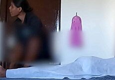 Massage Mishap Sparks Intense Handjob Part 2