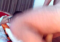 I felt him thrust deep right into my innermost core completely