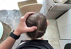 Fucking Slender Gym Fitness Babe in Fishnets After Workout Splashes Cum on Petite Body