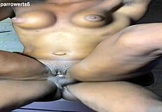 Hot Ebony Teen Babe Gets Black Cock Pounded Hard!