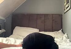 BI Muslim Slut Devours Huge Arab Cock Deep