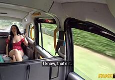 Fake Taxi: Luci Reign Bent Over for British Driver's Huge Cock Doggystyle Pound