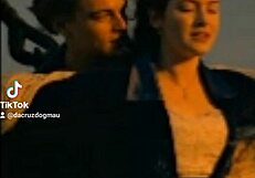 He fucks her bad mood away in Titanic parody doggy style.