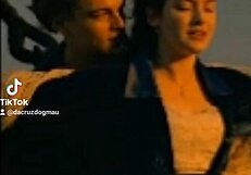 He fucks her bad mood away in Titanic parody doggy style.