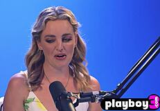 Beautiful Naked Blonde Milf Fingers Pussy In Hot Solo