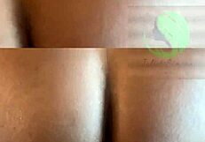 Hot chef spreads legs offering her wet pussy to devour