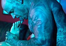 goddess nick teases her foot lover perfectly