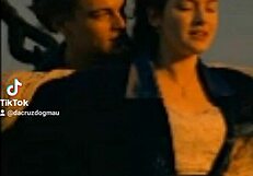 He fucks her bad mood away in Titanic parody doggy style.