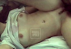 meu pai saiu e eu não aguentei foder minha meia-irmã novinha gostosa e gozei tudo dentro dela quentinho