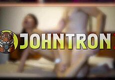 Johntronx Fills Teen's Big Ass with Morning Creampie!