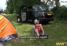 Fake Taxi: Luci Reign Bent Over for British Driver's Huge Cock Doggystyle Pound