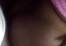 Black babe heads to work slurping on massive ebony monster cock