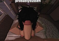 Timid Roblox Fan Litfrith Surrenders Body for Hard Cartoon Pounding!