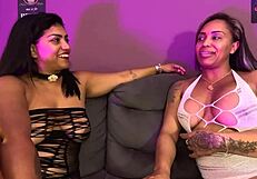 Lesbian Pussy Licking Frenzy With My Hairy Wet Beaver