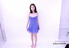 Lesbian stylist seduces straight brunette teen on sofa