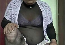 crossdresser's ass fucked hard before deepthroat cumshot