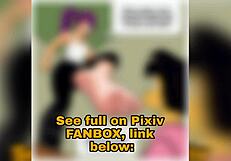 Leela's feet choke deep down your gagging throat teasingly?