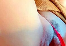 Horny university babe masturbates pussy licks until explosive orgasm