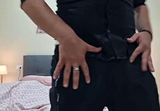 Rip those panties off then cum hard in my mouth moaning with fast handjob spits spanks and lickable ass