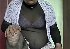 crossdresser's ass fucked hard before deepthroat cumshot