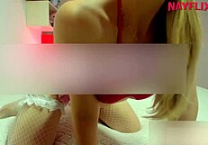 Hot Blonde Latina Shows Off Her Sexy Webcam Body!