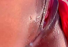 Horny university babe masturbates pussy licks until explosive orgasm