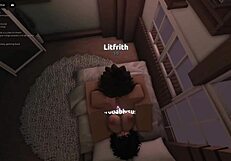Timid Roblox Fan Litfrith Surrenders Body for Hard Cartoon Pounding!